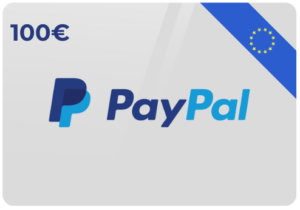 Carte Cadeau PayPal 100€