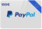 Carte Cadeau PayPal 100€