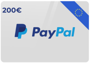 Carte Cadeau PayPal de 200€