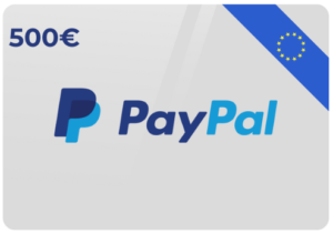 Carte Cadeau PayPal de 500€