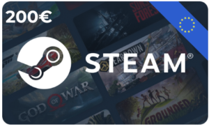 Carte Cadeau Steam 200€